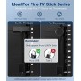 ZEXMTE Adaptador Gigabit Ethernet para Fire TV Stick, 1000 Mbps Micro USB a RJ45 TV Stick Ethernet adaptador compatible con Fire