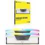 Corsair VENGEANCE RGB DDR5 32GB (2x16GB) 6200Mhz C36 Memoria per Desktop (Regulación de Voltaje a Bordo, perfiles XMP 3.0,