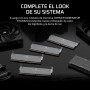 CORSAIR Dominator Titanium DDR5 RGB Kit de Mejora de La Iluminación – 2X Módulos – 0 GB RAM – CORSAIR Compatible con iCUE – Gris