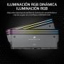 CORSAIR Dominator Titanium DDR5 RGB Kit de Mejora de La Iluminación – 2X Módulos – 0 GB RAM – CORSAIR Compatible con iCUE – Gris