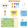 MatataStudio Caja de Actividades para Tale-Bot Pro Robot con 6 Tarjetas Interactivas de Doble Cara, 98 Pegatinas Interactivas,