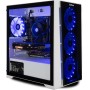 NitroPC - PC Gaming Avanzado Silver (Intel Core i3 12100 4/8 4.3GHz, RTX 3050 6GB, RAM 16GB, M.2 1TB, Windows 11, WiFi)