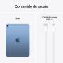 Apple iPad de 11 Pulgadas: Chip A16, Modelo de 11 Pulgadas, Pantalla Liquid Retina, 128 GB, Wi Fi 6, cámaras Frontal y Trasera