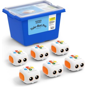 MatataStudio Tale-BOT Pro Classroom Set para Niños de 3 a 5 años, Conjunto de Robots de Programación Stem para Material Escolar,