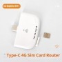 Módem WiFi portátil 4G LTE con adaptador USB, punto de acceso móvil, b