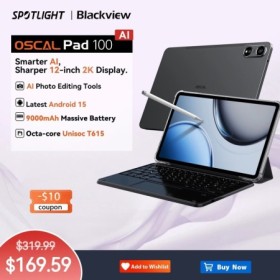 Estreno mundial Blackview OSCAL PAD 100 Tablet 12 ''2K FHD + Unisoc T6