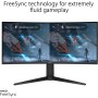 ASUS TUF Gaming VG27VQM - Monitor de gaming curvo (27 pulgadas, Full HD (1920 × 1080), 240 Hz, Extreme Low Motion Blur,