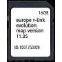 Tarjeta SD Navegación GPS Europa 2024 - Versión 11.25 - Compatible con Renault R-Link (Rlink)