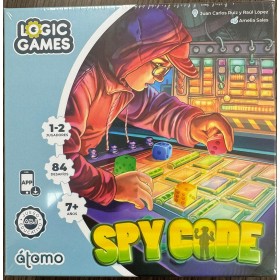 Spy Code. Juego de lógica Logic Game. Juego para 1 Jugador a Partir de 7 años. Juego para razonamiento, lógica, atención y