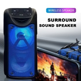 Altavoz Bluetooth inalámbrico para Karaoke, altavoces duales, súper vo