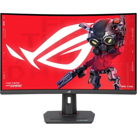 ASUS ROG Strix XG32WCS - Monitor Gaming USB Tipo-C de 32 Pulgadas 2560x1440, Curvo, 180 Hz (sobre 144 Hz), 1ms (GTG), Fast VA,