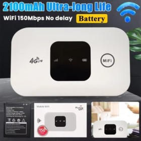 Enrutador 4G Lte inalámbrico Wifi 2100mAh punto de acceso móvil con ra
