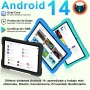 Tablet 10 Pulgadas Android 14 Tablet Niños/Familiar20GB RAM+128GB ROM (TF 1TB), Octa-Core, Widevine L1, 5G WiFi 6, Bluetooth