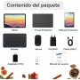 SUAAT Tableta 2025 Newest Tablet 10 Pulgadas Android 14, 20GB RAM+128GB ROM/1TB TF, 8-Core, Widevine L1/WiFi 6/Bluetooth
