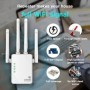 Extensor WiFi 1200Mbps amplificador de señal WiFi banda Dual 2,4G/5G a