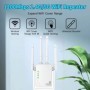 Extensor WiFi 1200Mbps amplificador de señal WiFi banda Dual 2,4G/5G a
