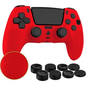 MyGadget Funda de Silicona Mando PS5 - con 8 Botones de Thumbsticks (2 Pares Altos | 2 Pares Bajos) - Carcasa para Playstation 5