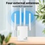 Extensor WiFi 1200Mbps amplificador de señal WiFi banda Dual 2,4G/5G a