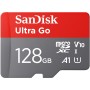 SanDisk 128GB Ultra, Tarjeta de memoria microSDXC, hasta 140 MB/s + adaptador SD, con Clase A1 de rendimiento de las