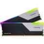 Fanxing RGB DDR5 32GB (2x16GB) DDR5 7200MHz (Intel XMP 3.0) CL36 1.35V Memoria de Ordenador Compatible UDIMM - Negro