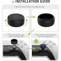 MyGadget Funda de Silicona Mando PS5 - con 8 Botones de Thumbsticks (2 Pares Altos | 2 Pares Bajos) - Carcasa para Playstation 5