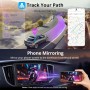 ATOTO A5L Radio Coche 2 DIN Android 2G+32G, 10 Pulgadas GPS del Coche, Conexión a Internet Via WiFi/BT/USB, CarPlay & Android