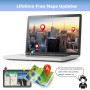 9 Pulgadas GPS Coche,GPS Camiones Profesional,Navegador GPS Coche,para Camiones y Coches,Actualizaciones de Mapas de Europa para
