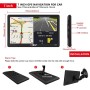 7 Pulgadas GPS Coche,Navegador GPS Coche,GPS Camiones Profesional,Actualizaciones de Mapas de Europa para Toda la Vida,para