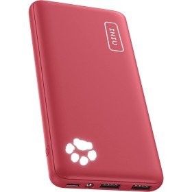 INIU Power Bank, Slimmest 10000mAh Bateria Externa Carga Rapida, 3A USB C Cargador Portatil 3 Puertos Powerbank para iPhone 14