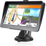 Navegador GPS 7 Pulgadas para Coche/Camión/Caravana 2025​​ – Mapas Europa, Actualizaciones Gratis, Alertas de Velocidad y POI