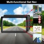 Navegador GPS 7 Pulgadas para Coche/Camión/Caravana 2025​​ – Mapas Europa, Actualizaciones Gratis, Alertas de Velocidad y POI