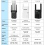 Repetidor Wifi COMFAST 1200-2100Mbps Repetidor 5G 802.11AC Pantalla OL