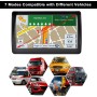 Navegador GPS 7 Pulgadas para Coche/Camión/Caravana 2025​​ – Mapas Europa, Actualizaciones Gratis, Alertas de Velocidad y POI