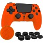 MyGadget Funda de Silicona Mando PS5 - con 8 Botones de Thumbsticks (2 Pares Altos | 2 Pares Bajos) - Carcasa para Playstation 5