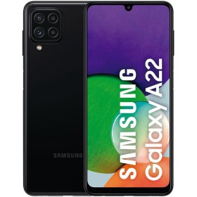 SAMSUNG Teléfono Inteligente Galaxy A22 sin Contrato 6.4 Pulgadas 64 GB Teléfono móvil Android Móvil Negro