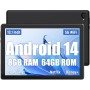HotLight Tablet 10 Pulgadas CPU Octa-Core, Tablet Android 14 8GB RAM+64GB ROM +1TB Expansión, Cámara 8MP+5MP, Batería
