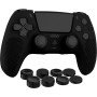 MyGadget Funda de Silicona Mando PS5 - con 8 Botones de Thumbsticks (2 Pares Altos | 2 Pares Bajos) - Carcasa para Playstation 5