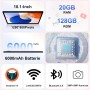 Tablet 10 Pulgadas Android 14 Octa-Core, 20GB RAM + 128GB ROM (1TB TF), Widevine L1, 5G+2.4G WiFi 6, Bluetooth 5.0, 5MP+8MP,