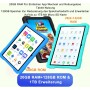 Tablet 10 Pulgadas Android 14 Octa-Core, 20GB RAM + 128GB ROM (1TB TF), Widevine L1, 5G+2.4G WiFi 6, Bluetooth 5.0, 5MP+8MP,