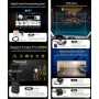 erisin Android 14 8 Core Estéreo de Automóvil Autoradio para BMW Mini Cooper R56 Countryman navegación GPS Carplay Android Auto