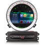 erisin Android 14 8 Core Estéreo de Automóvil Autoradio para BMW Mini Cooper R56 Countryman navegación GPS Carplay Android Auto