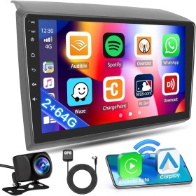 Inefala Radio Coche para Fiat DUCATO/Citroen Jumper 2/Peugeot Boxer 2 2010, Android 13 2G+64G, Wireless Carplay & Android Auto,