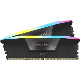 CORSAIR Vengeance RGB DDR5 RAM 96GB (2x48GB) 6800MHz CL40 Intel XMP iCUE Memoria de Ordenador Compatible - Negro