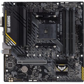ASUS TUF Gaming A520M-PLUS II - Placa Base de Gaming Micro-ATX (AMD A520 Ryzen AM4 con Soporte M.2, Puertos USB 3.2 Gen. 1, SATA