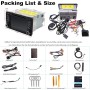Android 14 Autoradio para Audi A3 2003-2012 & S3 8P 2006-2012 & RS3 Sportback 2011-2012, Radio de 7 Pulgadas con Reproductor de
