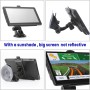 GPS coche de 7 pulgadas, GPS de peso pesado profesional, navegación automática con pantalla táctil HD, multi-lenguaje guía y