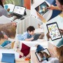 Tablet Android 14 - Octa-Core 2.0GHz｜22GB RAM + 128GB ROM（Expandible 1TB ）｜8000mAh｜5G WiFi /Bluetooth 5.0｜Cámara Dual｜GMS