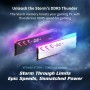 Silicon Power Storm DDR5 32 GB (2 x 16 GB) RGB 6400MT/s (PC5-51200) 288 pines CL32 1.4V UDIMM Memoria RAM de escritorio con