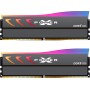 Silicon Power Storm DDR5 32 GB (2 x 16 GB) RGB 6400MT/s (PC5-51200) 288 pines CL32 1.4V UDIMM Memoria RAM de escritorio con