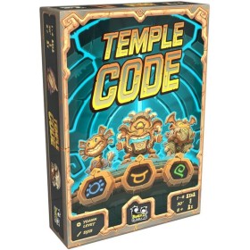 Blackrock Games Temple Code – Juego de deducción – de 1 a 4 Jugadores – táctico y rápido – Versión Francesa – a Partir de 8 años
